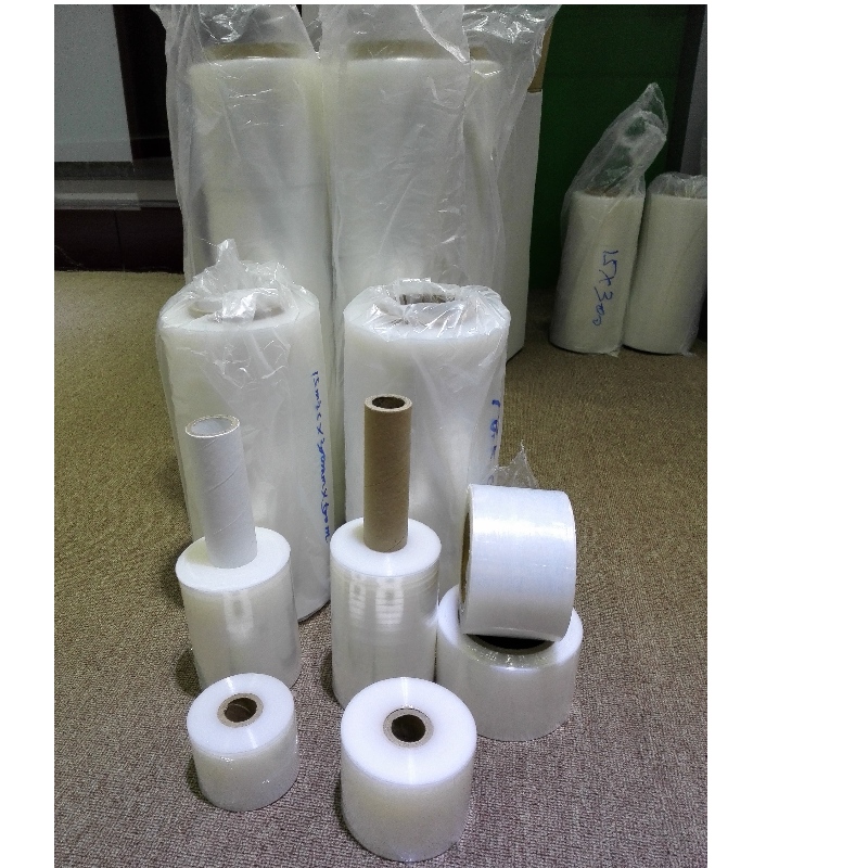 mini roll LLDPE stretch film for home use