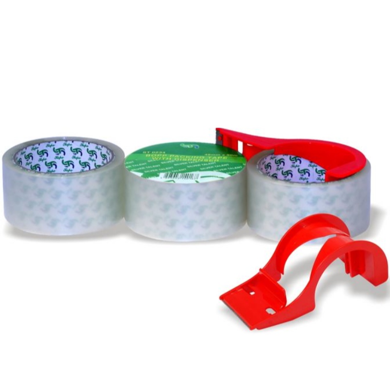 bopp packing tape with dispenser