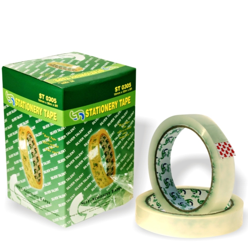 bopp stationery packing tape in color box packing