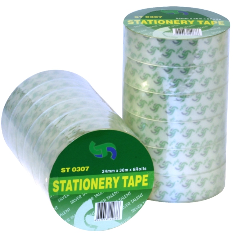 bopp stationery packing tape with paper card