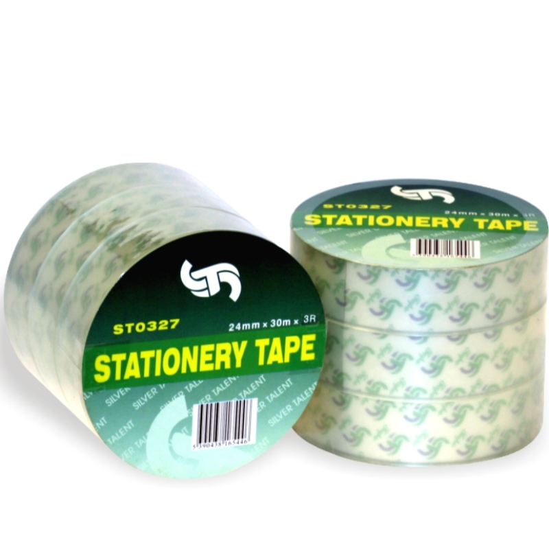 bopp stationery packing tape with paper card