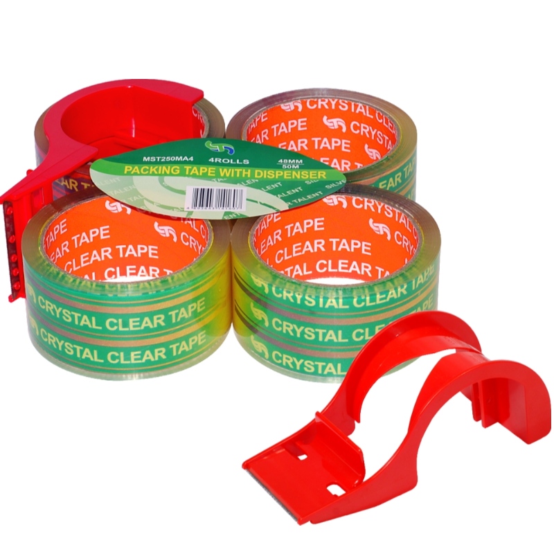 crystal  clear BOPP packing tape factory